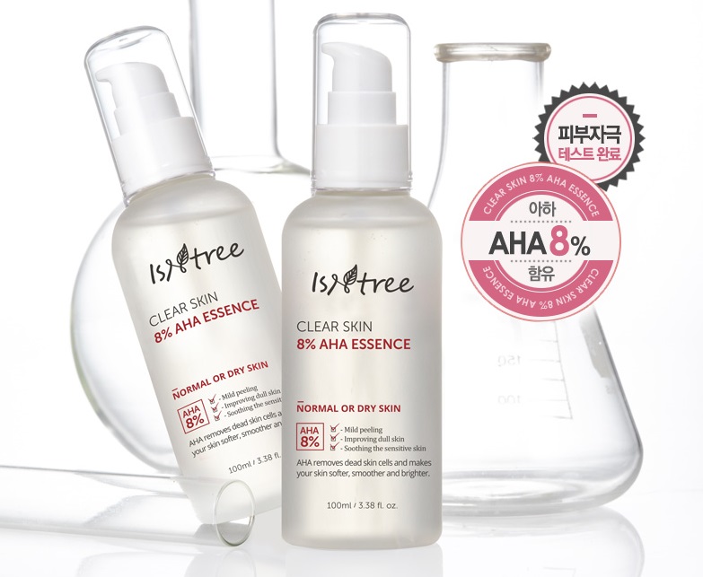    AHA  Isntree Clear Skin 8% AHA Essence