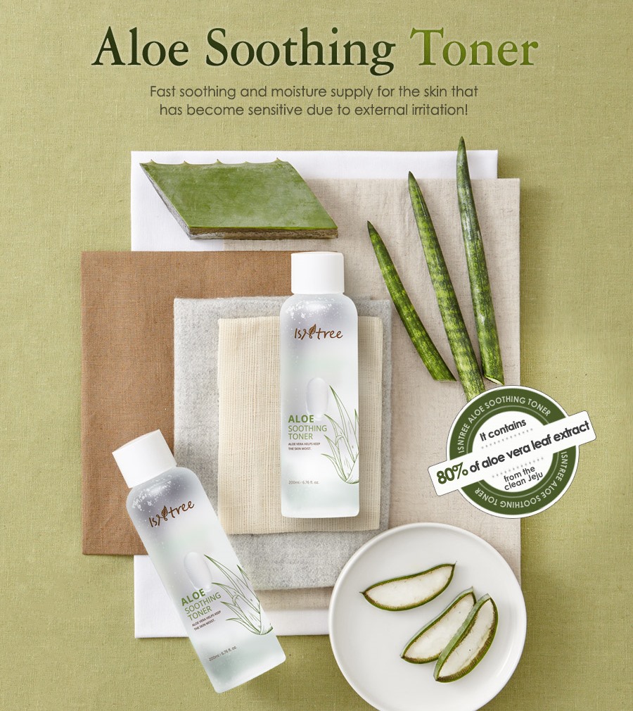  Isntree Aloe Soothing Toner