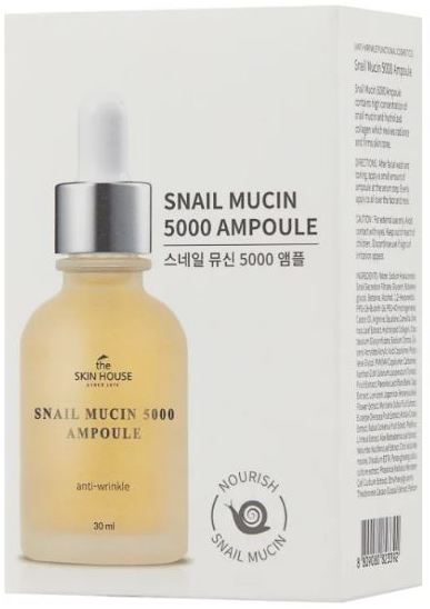       Snail Mucin 5000 Ampoule The Skin House (,  1)