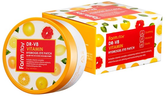      DR-V8 Vitamin Hydrogel Eye Patch FarmStay (,  1)