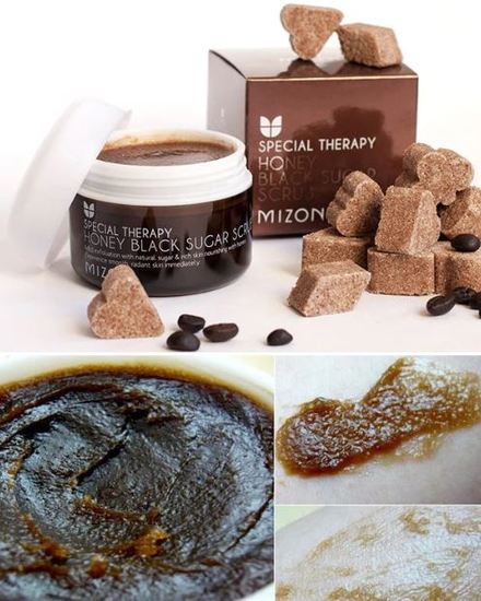       Honey Black Sugar Scrub Mizon (,  1)