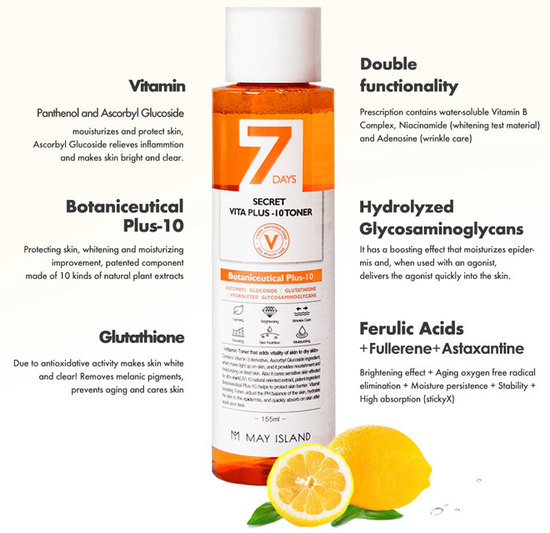    7 Days Secret Vita Plus 10 Toner May Island (,  2)