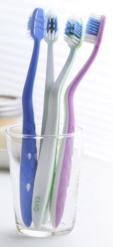      CLIO Curved Nine Mixed Fine Toothbrush (,  2)