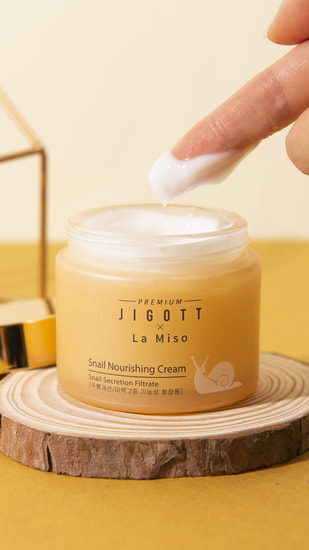        Premium Snail Nourishing Cream La Miso and Jigott (,  2)