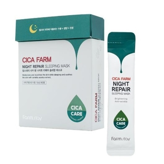         Cica Farm Night Repair Sleeping Mask FarmStay (, FarmStay Cica Farm Night Repair Sleeping Mask)