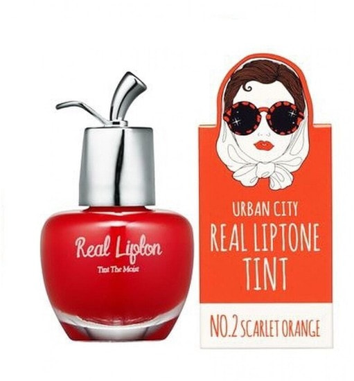    City Real Liptone Tint Baviphat (URBAN DOLLKISS) (,    Baviphat 02 Scarlet Orange  )