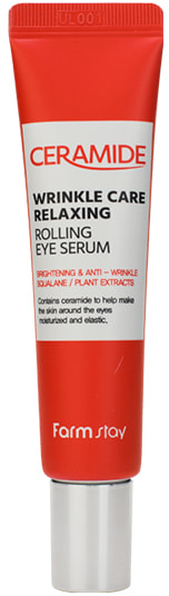          Ceramide Wrinkle Care Relaxing Rolling Eye Serum FarmStay (,        )