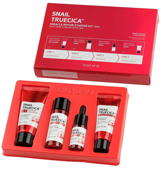        Snail Truecica Miracle Repair Starter Kit Some By Mi (, Some By Mi Snail Truecica Miracle Repair Starter Kit)