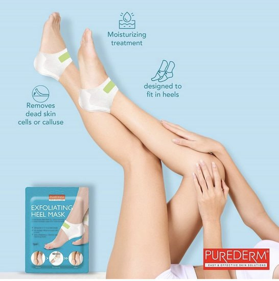  -   Purederm (, Purederm Exfolaiting Heel Mask)