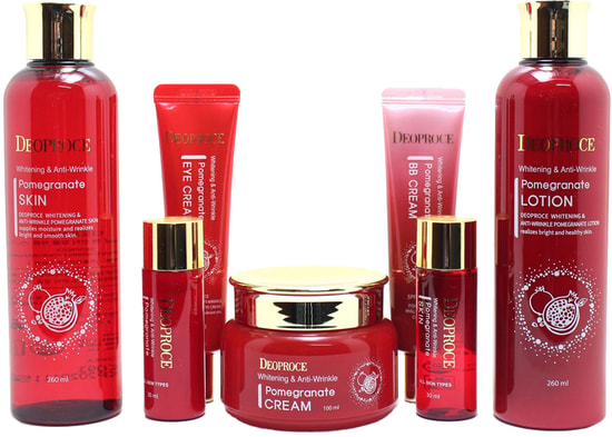       Deoproce (, Deoproce Whitening & Anti-Wrinkle Pomegranate 5 Set)