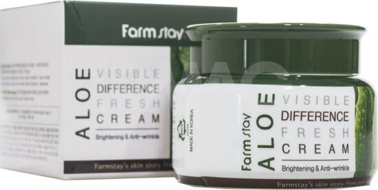        Aloe Visible Difference Fresh Cream FarmStay (,        )