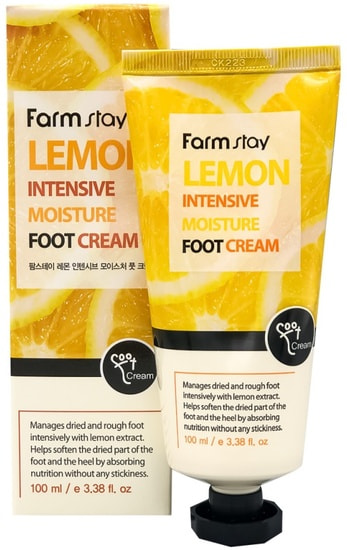        Lemon Intensive Moisture Foot Cream FarmStay (, FarmStay Lemon Intensive Moisture Foot Cream)