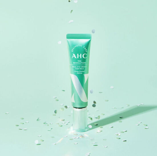       AHC Ten Revolution Real Eye Cream For Face Green Festifal Edition AHC (, AHC Ten Revolution Real Eye Cream For Face Green Festifal Edition)