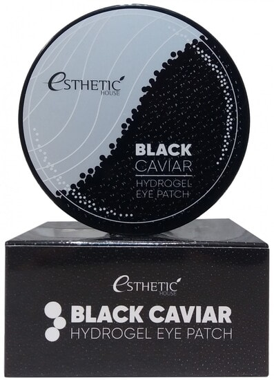       Black Caviar Hydrogel Eye Patch Esthetic House (, Esthetic House Black Caviar Hydrogel Eye Patch)