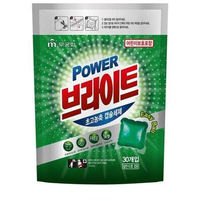    Mukunghwa Power Bright Laundry Capsule Detergent (,  2)