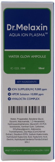    -  Aqua Ion Plasma Water Glow Ampoule Dr.Melaxin (,     - )