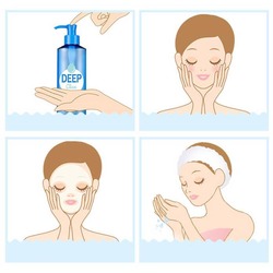    Deep Clean Cleansing Oil Apieu.  2