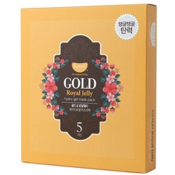          Gold Royal Jelly Hydrogel Mask Pack KOELF.  2