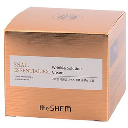     Snail Essential Ex Wrinkle Solution Cream The Saem.  2