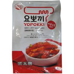     -  Yopokki Sweet and Spicy rice cake.  2