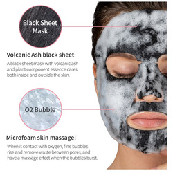      Detoxifying Black O2 Bubble Mask Volcano Eyenlip.  2
