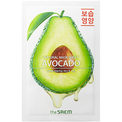      Natural Avocado Mask Sheet The Saem.  2