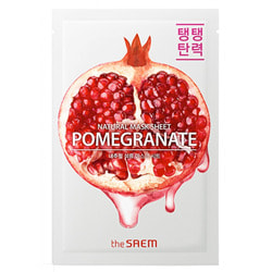        Natural Pomegranate Mask Sheet The Saem.  2