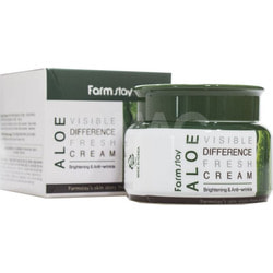        Aloe Visible Difference Fresh Cream FarmStay.  2