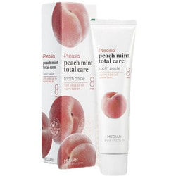          Pleasia Peach Mint Total Care Tooth Paste MEDIAN.  2