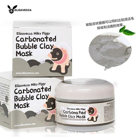  -  Carbonated Bubble Clay Mask Elizavecca ()