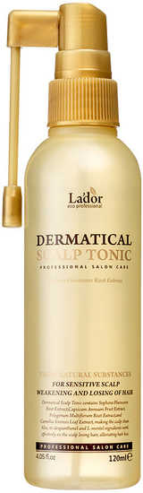 Укрепляющий тоник для волос и кожи головы Dermatical Scalp Tonic Lador (фото)