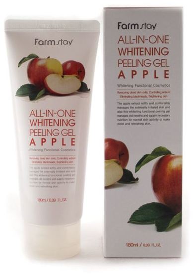       All In One Whitening Peeling Gel Apple FarmStay ()