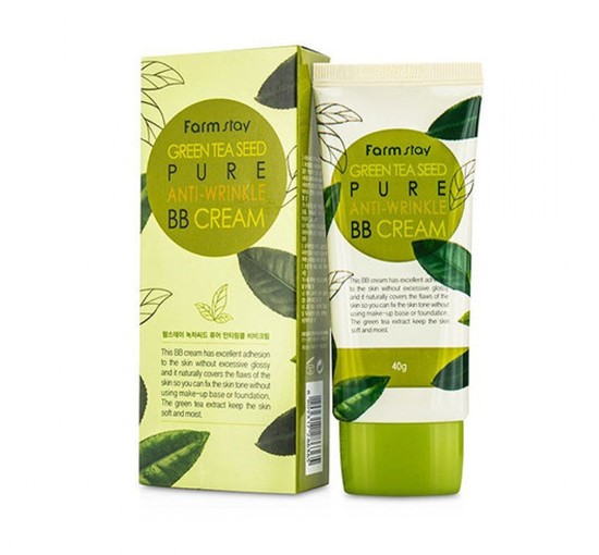        Green Tea Seed Pure Anti-Wrinkle BB Cream FarmStay ()