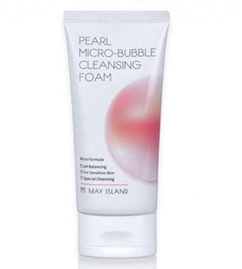        Pearl Micro-Bubble Cleansing Foam May Island