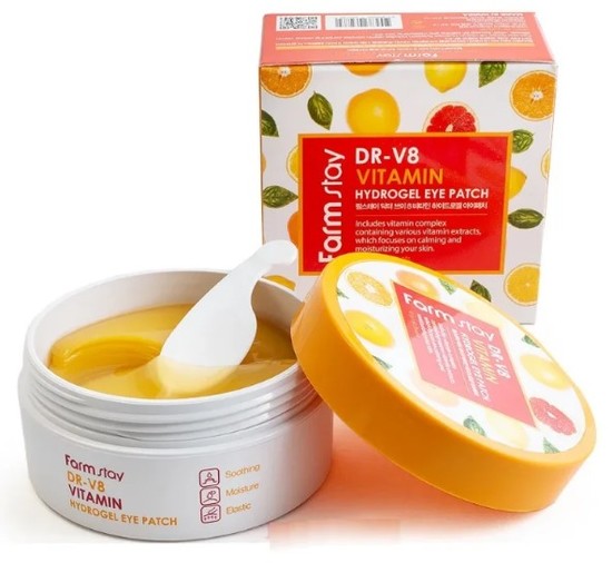      DR-V8 Vitamin Hydrogel Eye Patch FarmStay ()