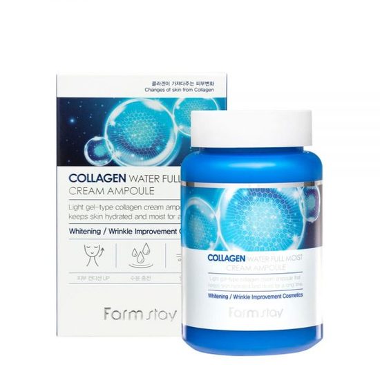        Collagen Water Full Moist Cream Ampoule FarmStay ()