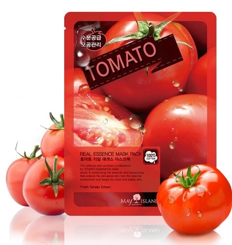        Real Essence Tomato Mask Pack May Island ()