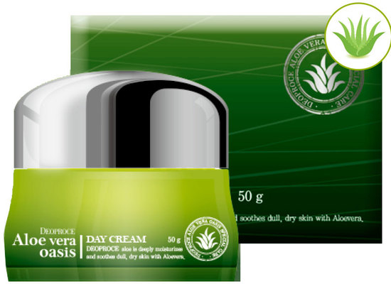        Aloe Vera Oasis Day Cream Deoproce ()