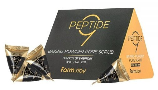         Peptide 9 Baking Powder Pore Scrub FarmStay (,          FarmStay Peptide 9 Baking Powder Pore Scrub)