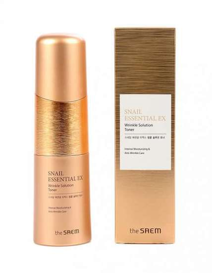      - Snail Essential Ex Wrinkle Solution Toner The Saem (,   The Saem Snail Essential Ex Wrinkle Solution Toner)