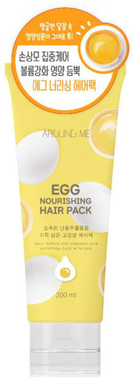      Around Me Egg Nourishing Hair Pack Welcos
