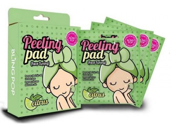       Citrus Face Tuning Peeling Pad Bling Pop (,       Bling Pop)