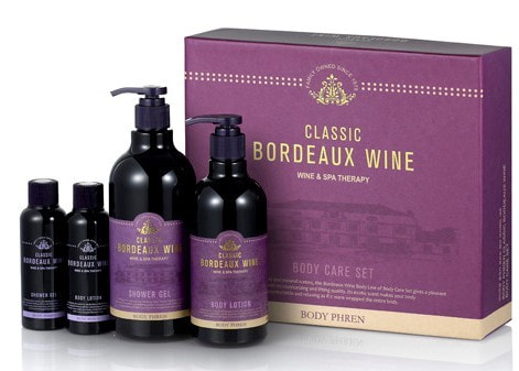     Body Phren Classic Bordeaux Wine Body Care Set Welcos