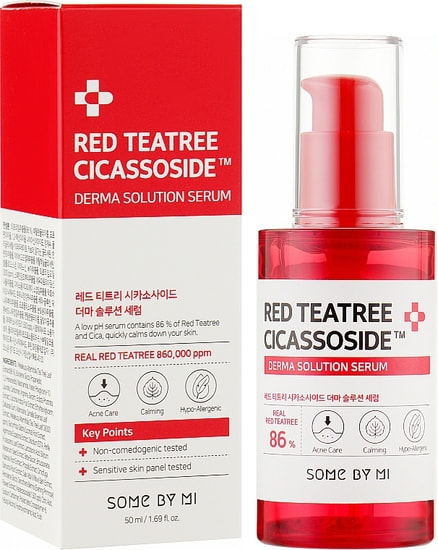         Red Teatree Cicassoside Derma Solution Serum Some By Mi