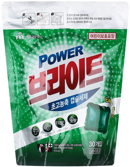    Mukunghwa Power Bright Laundry Capsule Detergent ()