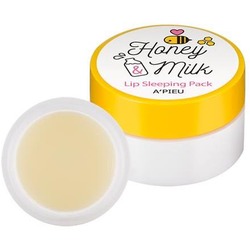 -     Honey & Milk Lip Sleeping Pack Apieu