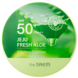    Jeju Fresh Aloe Cooling Cushion Natural Baige SPF 50 The Saem