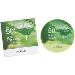    Jeju Fresh Aloe Cooling Cushion Natural Baige SPF 50 The Saem