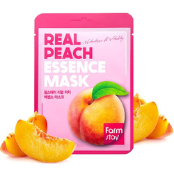        Real Peach Essence Mask FarmStay