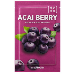      Natural Acai Berry Mask Sheet The Saem